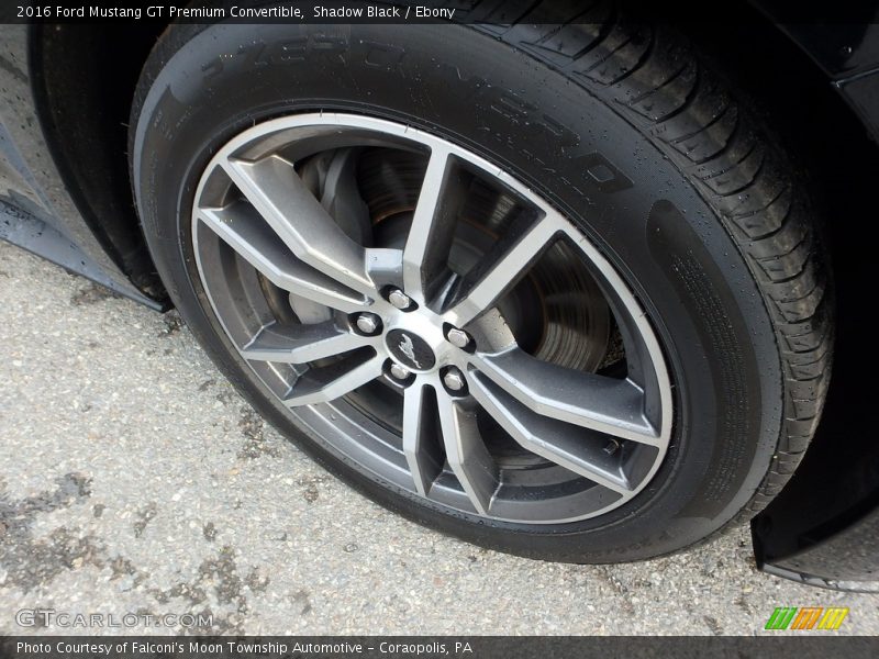 Shadow Black / Ebony 2016 Ford Mustang GT Premium Convertible