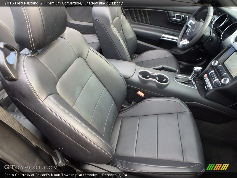 Shadow Black / Ebony 2016 Ford Mustang GT Premium Convertible
