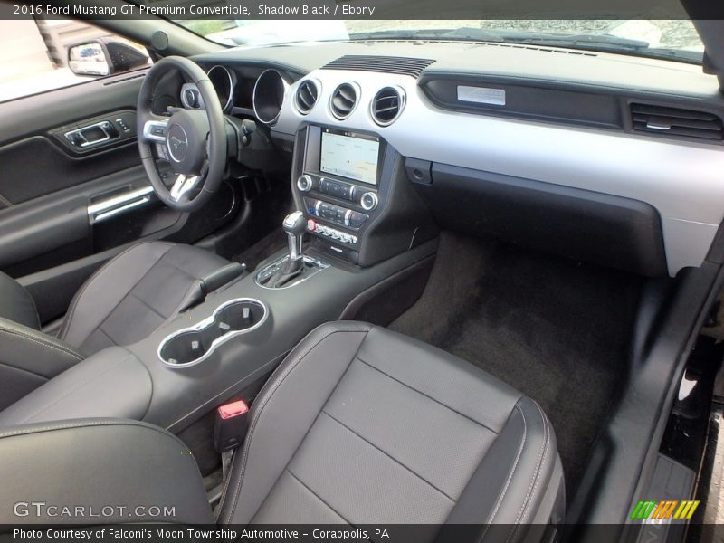 Shadow Black / Ebony 2016 Ford Mustang GT Premium Convertible
