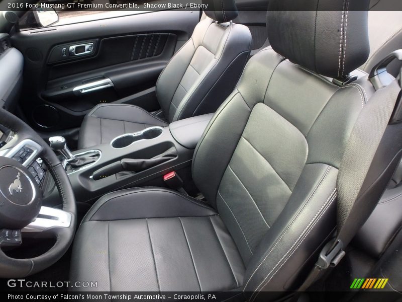 Shadow Black / Ebony 2016 Ford Mustang GT Premium Convertible