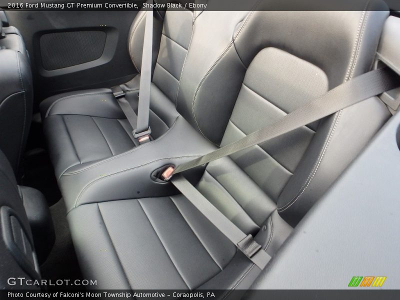Shadow Black / Ebony 2016 Ford Mustang GT Premium Convertible