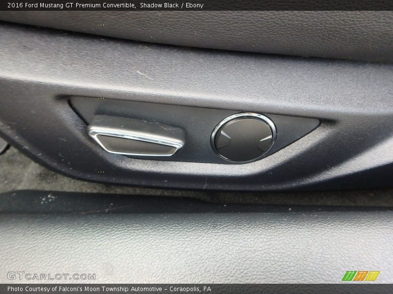 Shadow Black / Ebony 2016 Ford Mustang GT Premium Convertible