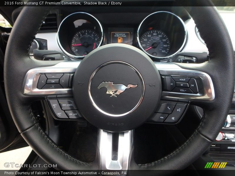 Shadow Black / Ebony 2016 Ford Mustang GT Premium Convertible