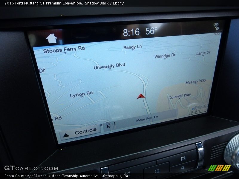 Shadow Black / Ebony 2016 Ford Mustang GT Premium Convertible