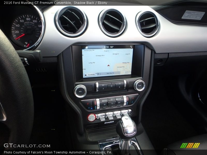 Shadow Black / Ebony 2016 Ford Mustang GT Premium Convertible