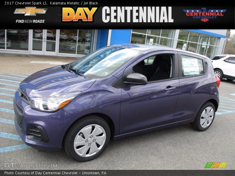 Kalamata Metallic / Jet Black 2017 Chevrolet Spark LS
