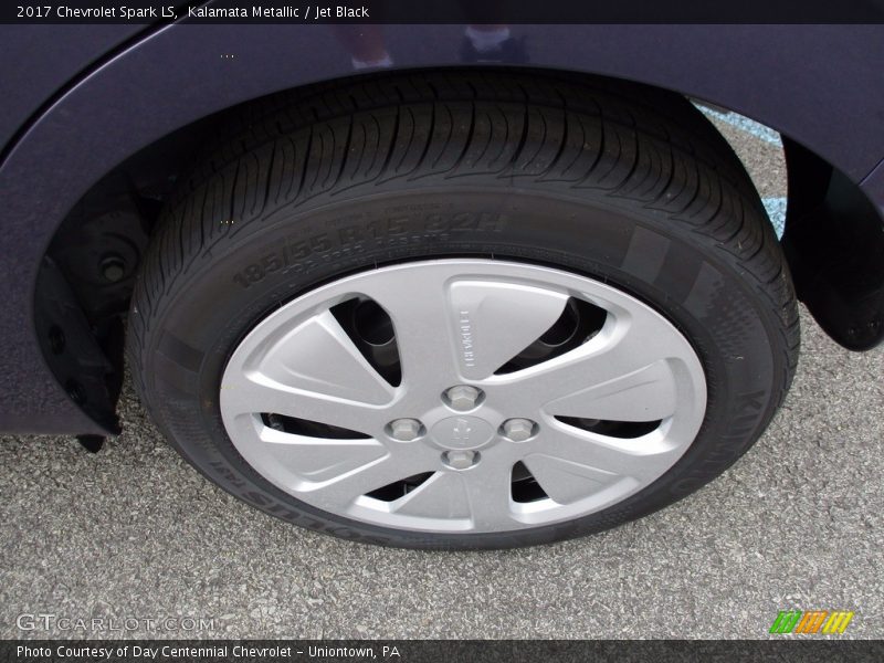 Kalamata Metallic / Jet Black 2017 Chevrolet Spark LS