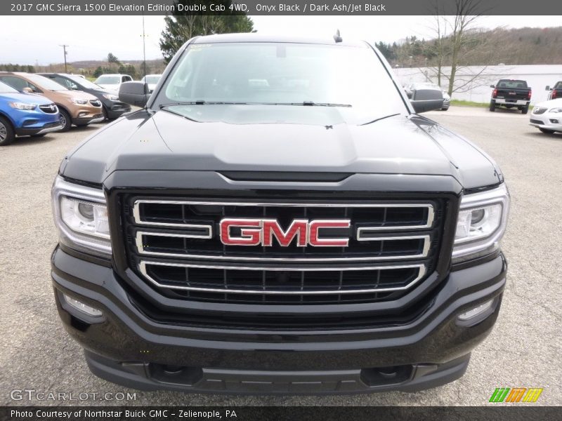 Onyx Black / Dark Ash/Jet Black 2017 GMC Sierra 1500 Elevation Edition Double Cab 4WD