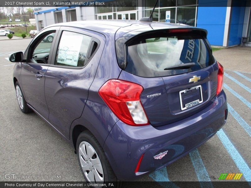 Kalamata Metallic / Jet Black 2017 Chevrolet Spark LS