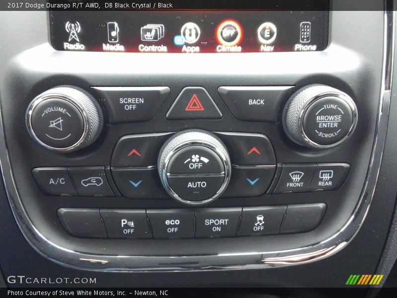 Controls of 2017 Durango R/T AWD