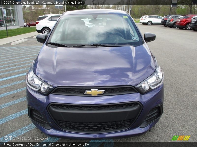 Kalamata Metallic / Jet Black 2017 Chevrolet Spark LS