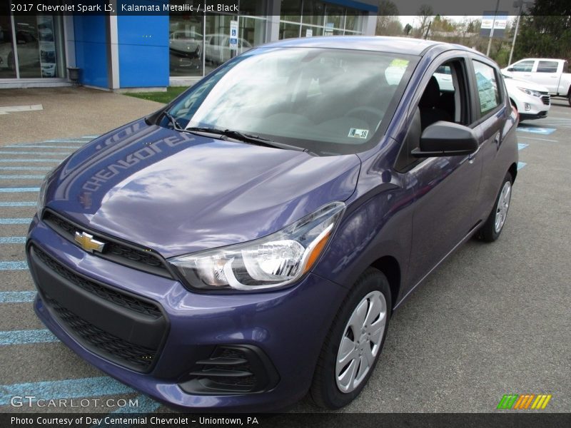 Kalamata Metallic / Jet Black 2017 Chevrolet Spark LS
