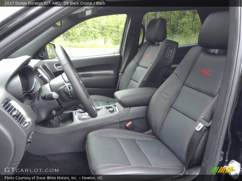 Front Seat of 2017 Durango R/T AWD