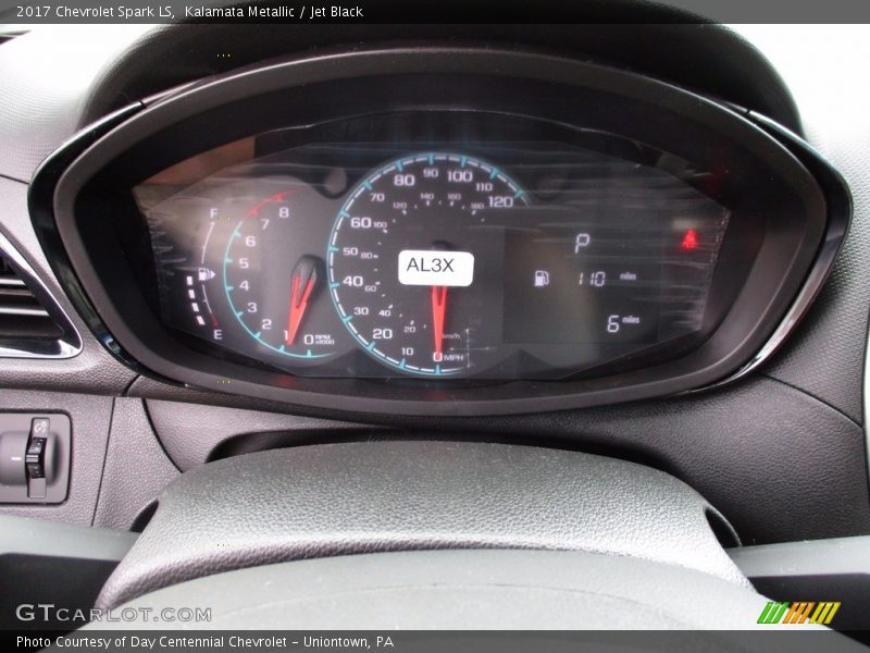 Kalamata Metallic / Jet Black 2017 Chevrolet Spark LS