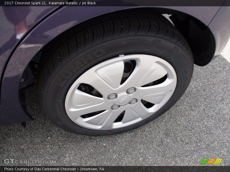 Kalamata Metallic / Jet Black 2017 Chevrolet Spark LS