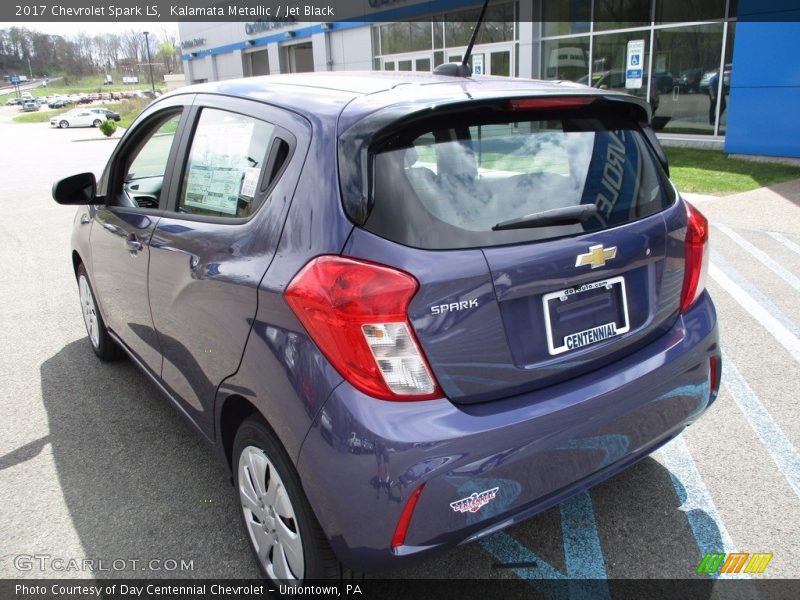 Kalamata Metallic / Jet Black 2017 Chevrolet Spark LS