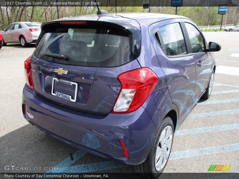 Kalamata Metallic / Jet Black 2017 Chevrolet Spark LS