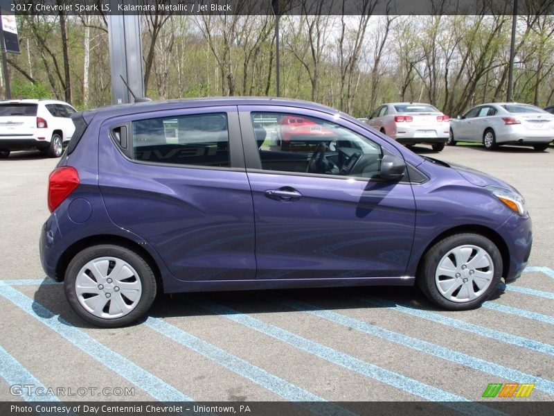 Kalamata Metallic / Jet Black 2017 Chevrolet Spark LS
