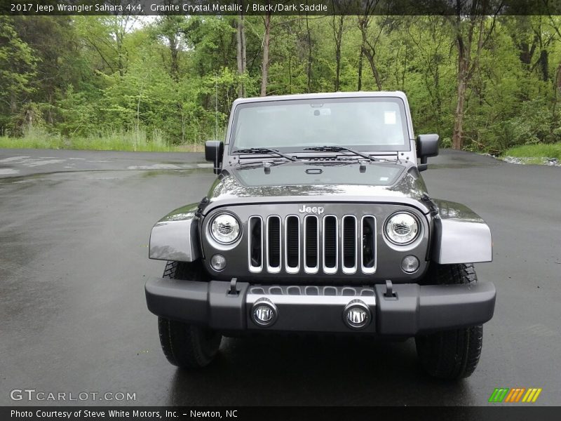 Granite Crystal Metallic / Black/Dark Saddle 2017 Jeep Wrangler Sahara 4x4