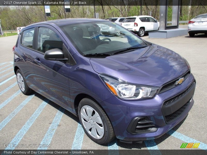 Kalamata Metallic / Jet Black 2017 Chevrolet Spark LS