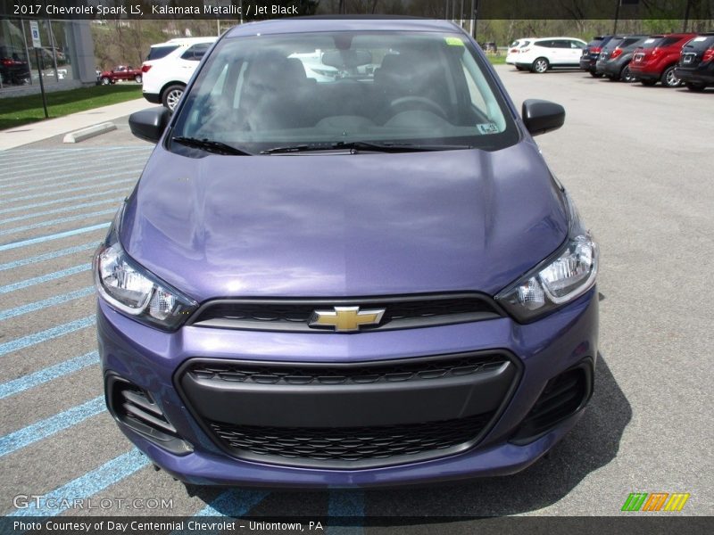 Kalamata Metallic / Jet Black 2017 Chevrolet Spark LS