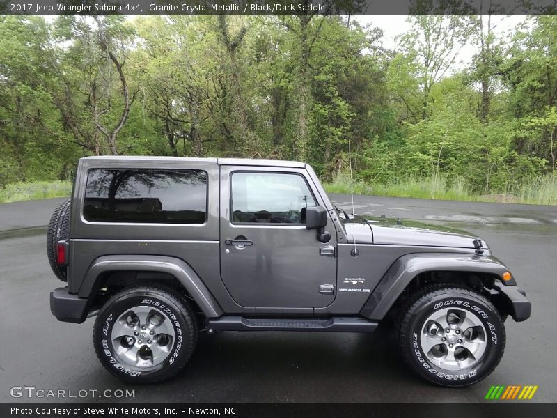 Granite Crystal Metallic / Black/Dark Saddle 2017 Jeep Wrangler Sahara 4x4