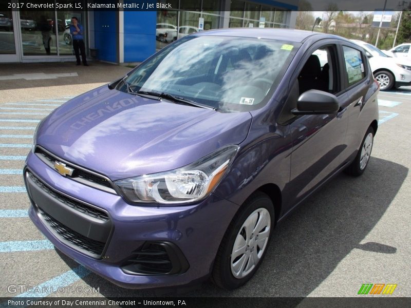 Kalamata Metallic / Jet Black 2017 Chevrolet Spark LS