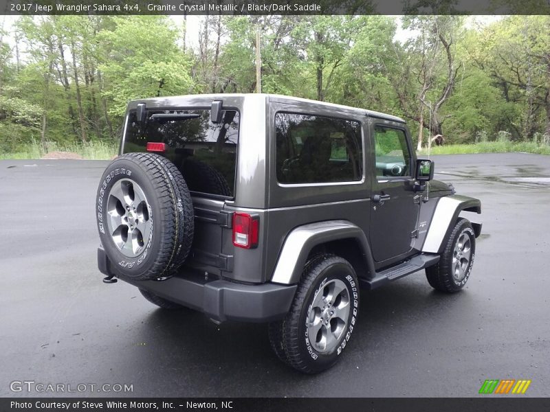 Granite Crystal Metallic / Black/Dark Saddle 2017 Jeep Wrangler Sahara 4x4