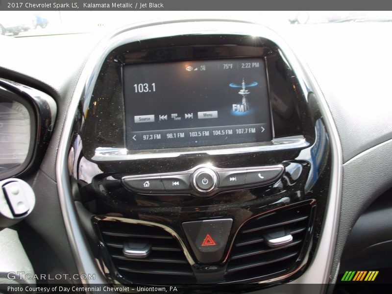 Kalamata Metallic / Jet Black 2017 Chevrolet Spark LS