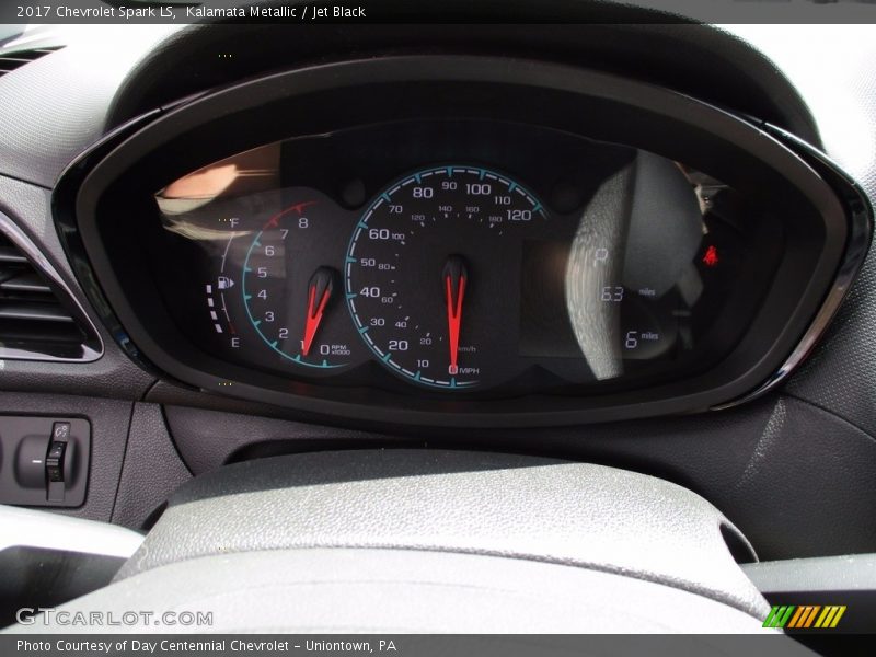 Kalamata Metallic / Jet Black 2017 Chevrolet Spark LS