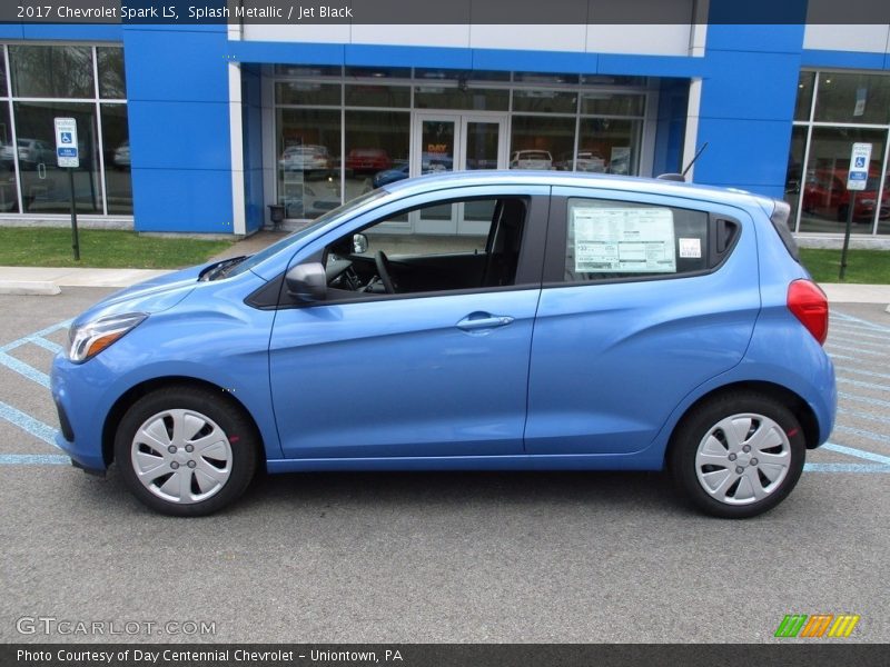 Splash Metallic / Jet Black 2017 Chevrolet Spark LS