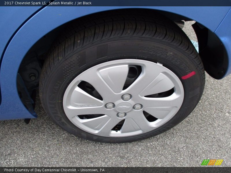 Splash Metallic / Jet Black 2017 Chevrolet Spark LS
