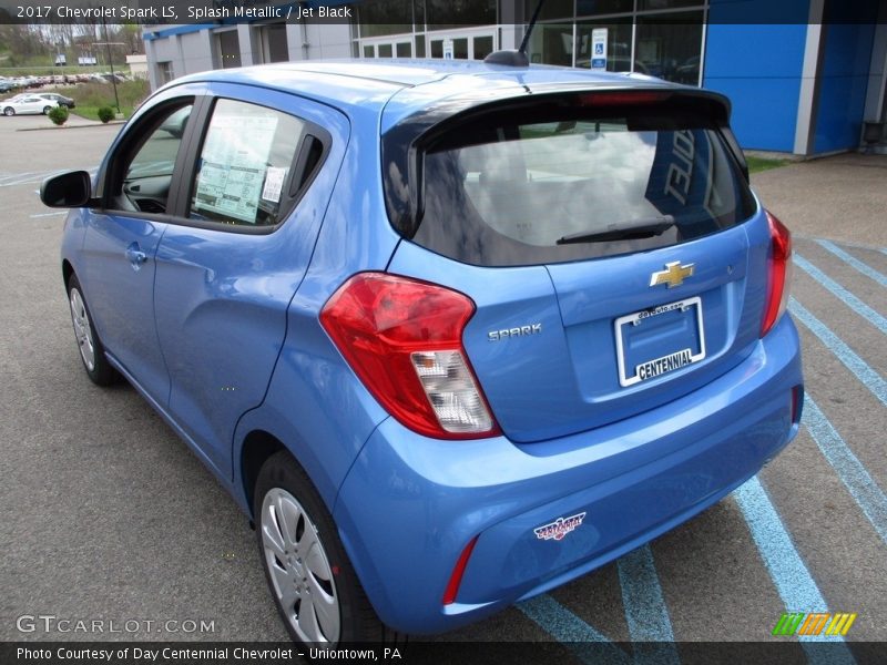 Splash Metallic / Jet Black 2017 Chevrolet Spark LS