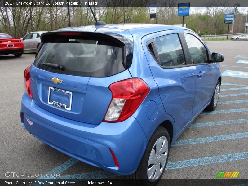 Splash Metallic / Jet Black 2017 Chevrolet Spark LS