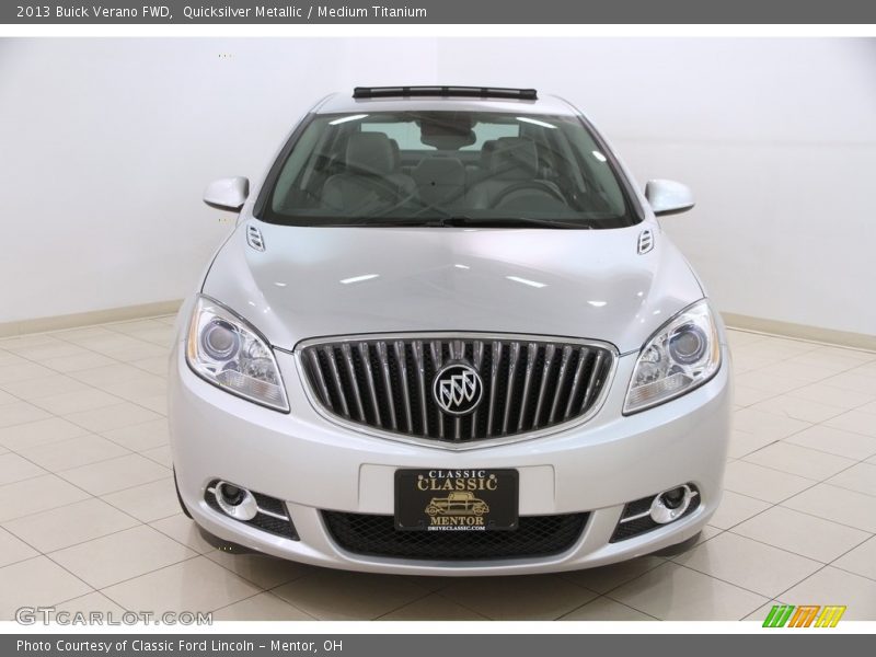 Quicksilver Metallic / Medium Titanium 2013 Buick Verano FWD