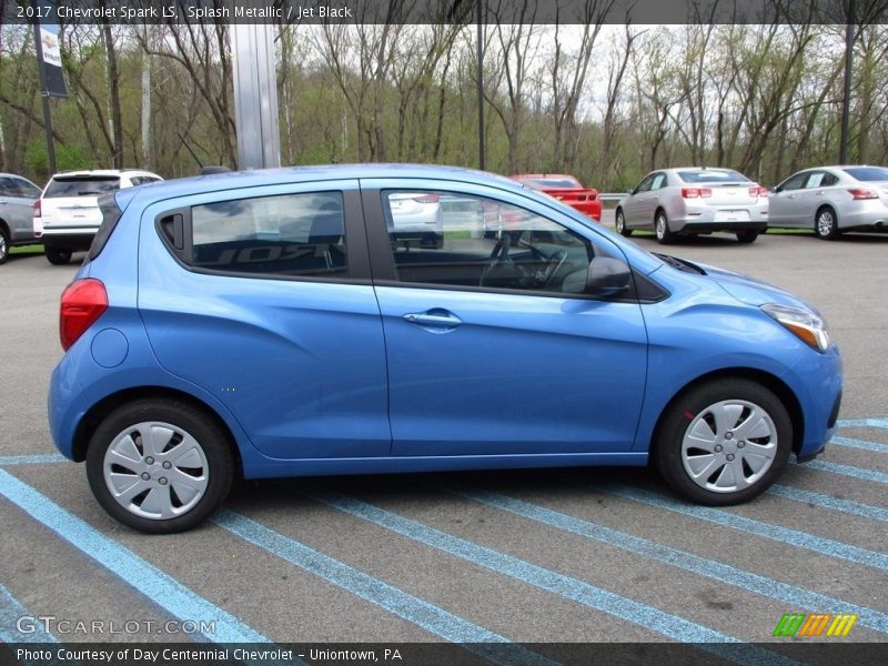 Splash Metallic / Jet Black 2017 Chevrolet Spark LS