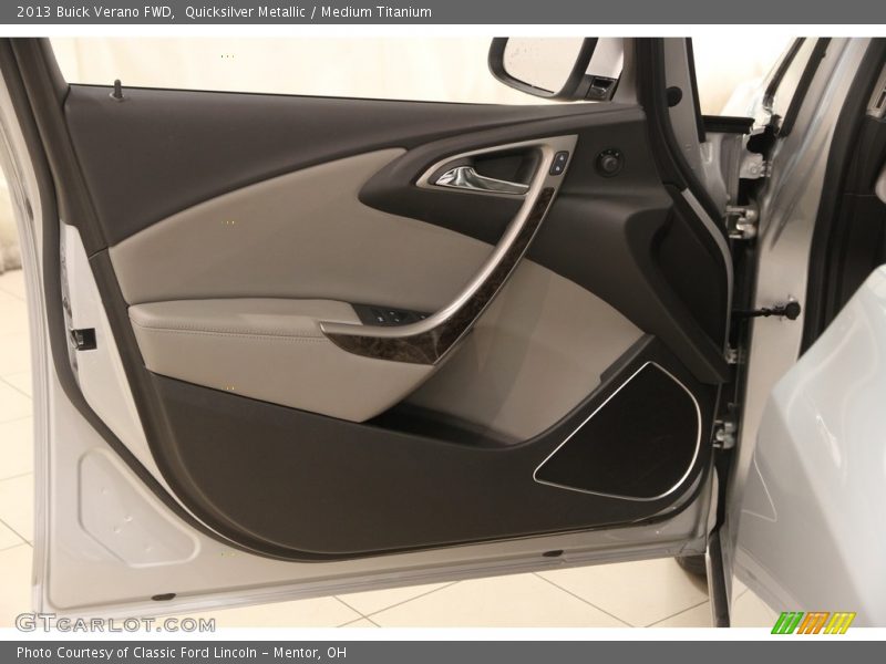 Quicksilver Metallic / Medium Titanium 2013 Buick Verano FWD
