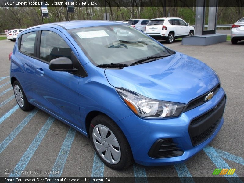 Splash Metallic / Jet Black 2017 Chevrolet Spark LS