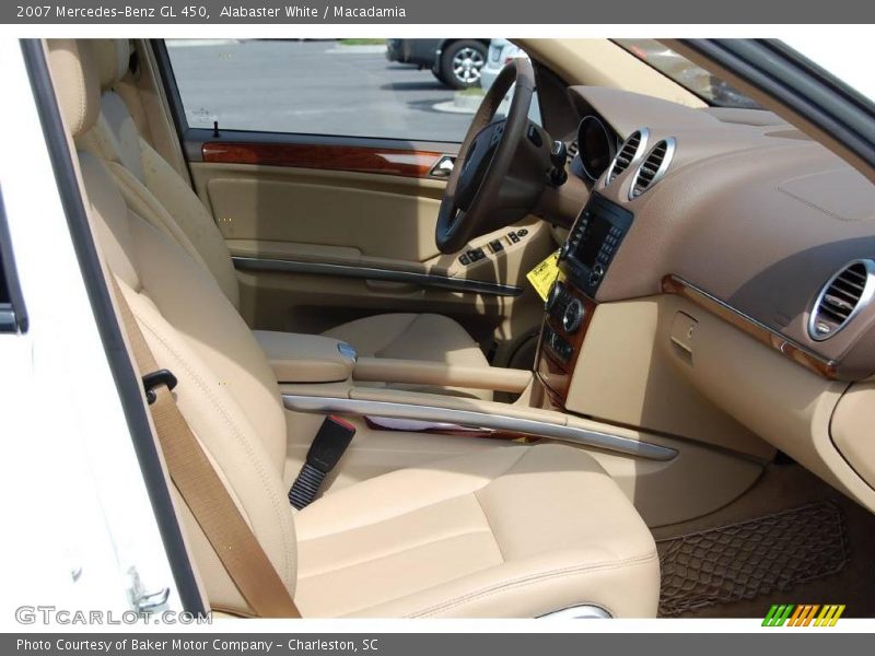 Alabaster White / Macadamia 2007 Mercedes-Benz GL 450