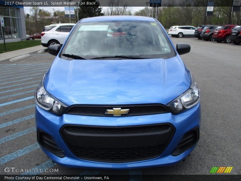 Splash Metallic / Jet Black 2017 Chevrolet Spark LS