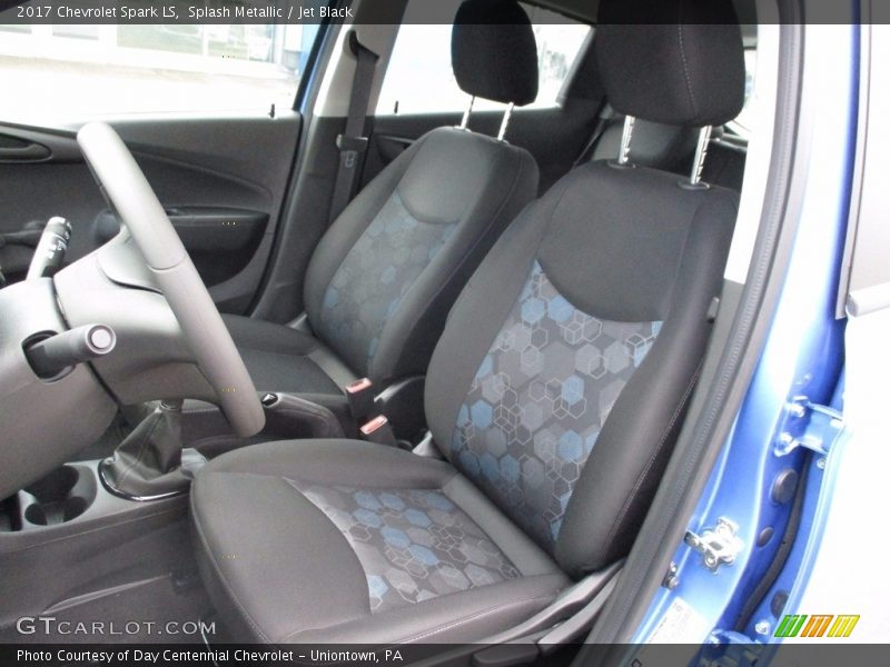Front Seat of 2017 Spark LS