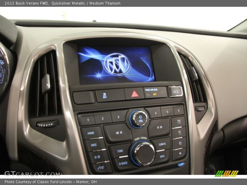 Quicksilver Metallic / Medium Titanium 2013 Buick Verano FWD