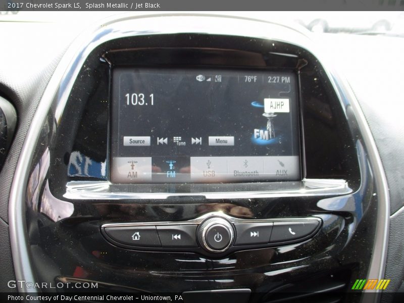 Splash Metallic / Jet Black 2017 Chevrolet Spark LS