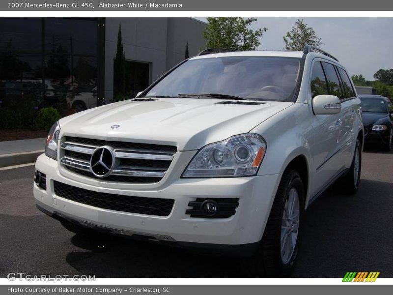 Alabaster White / Macadamia 2007 Mercedes-Benz GL 450