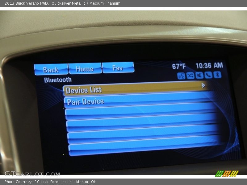 Quicksilver Metallic / Medium Titanium 2013 Buick Verano FWD