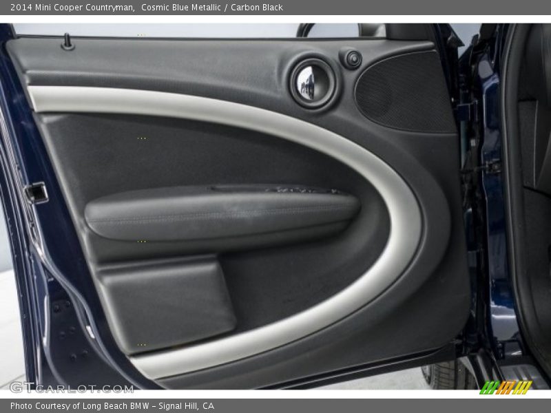 Cosmic Blue Metallic / Carbon Black 2014 Mini Cooper Countryman