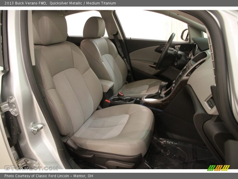 Quicksilver Metallic / Medium Titanium 2013 Buick Verano FWD