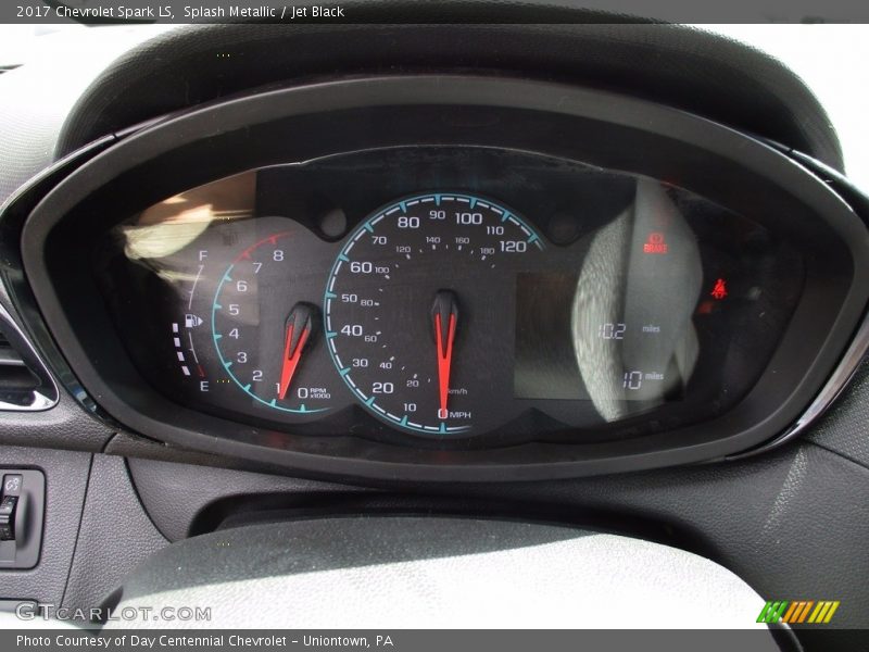 Splash Metallic / Jet Black 2017 Chevrolet Spark LS