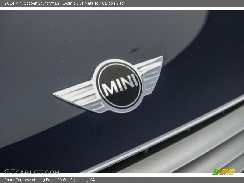 Cosmic Blue Metallic / Carbon Black 2014 Mini Cooper Countryman