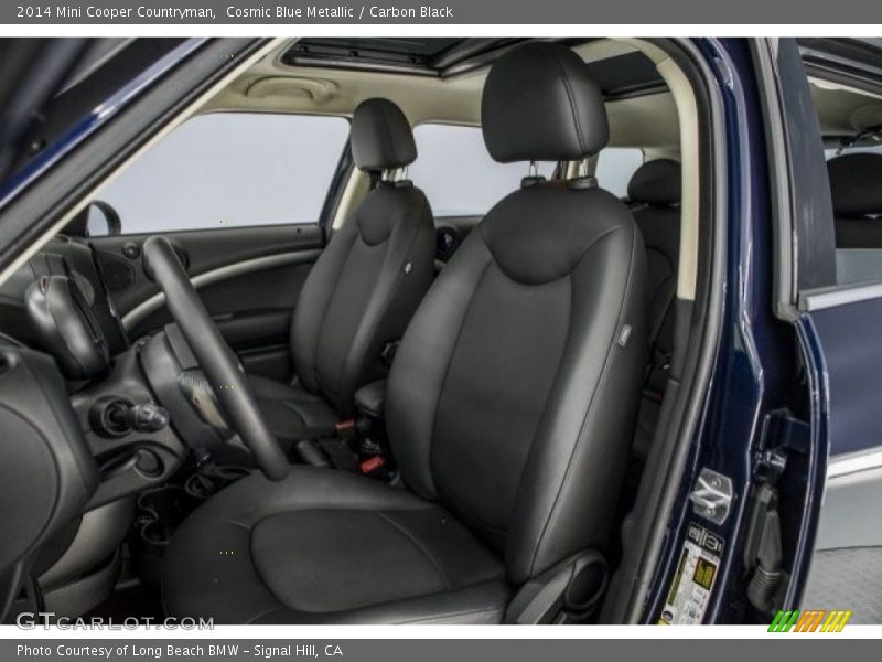 Cosmic Blue Metallic / Carbon Black 2014 Mini Cooper Countryman